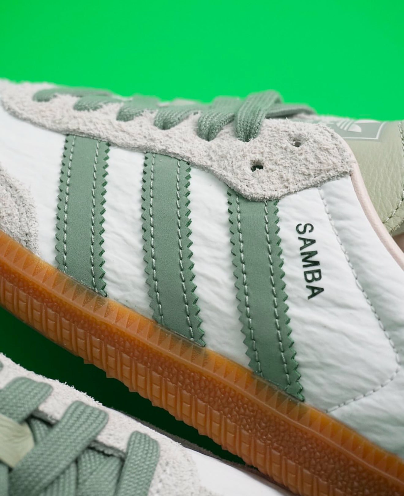 WMNs Samba OG White Silver Green