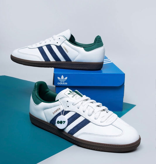 WMNs Samba Og 'White Navy Collegiate Green'