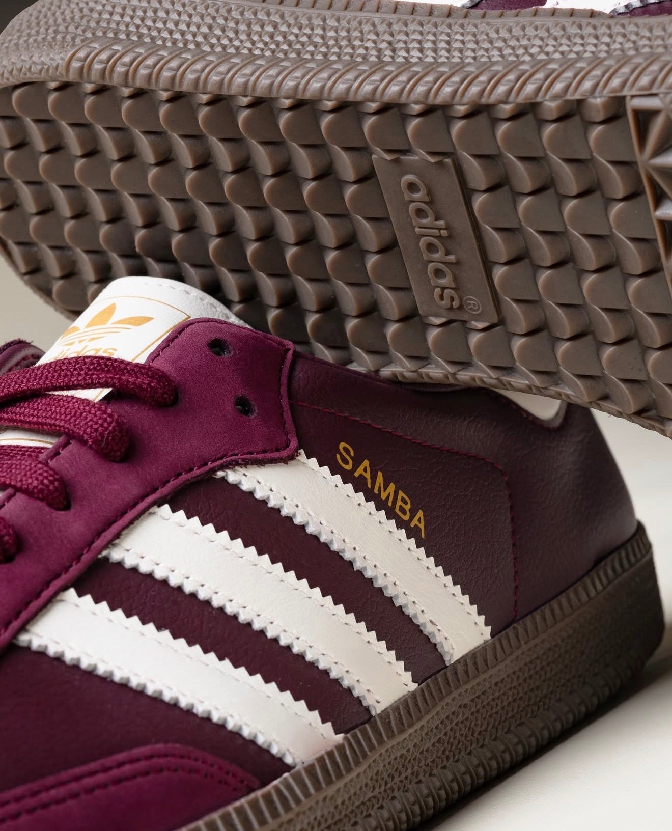 Samba OG Maroon Off White Gum