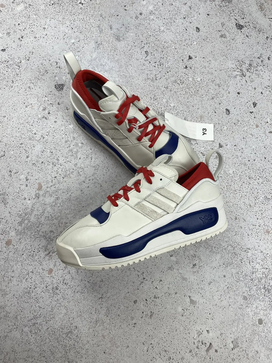 Y-3 Rivalry White Blue Red