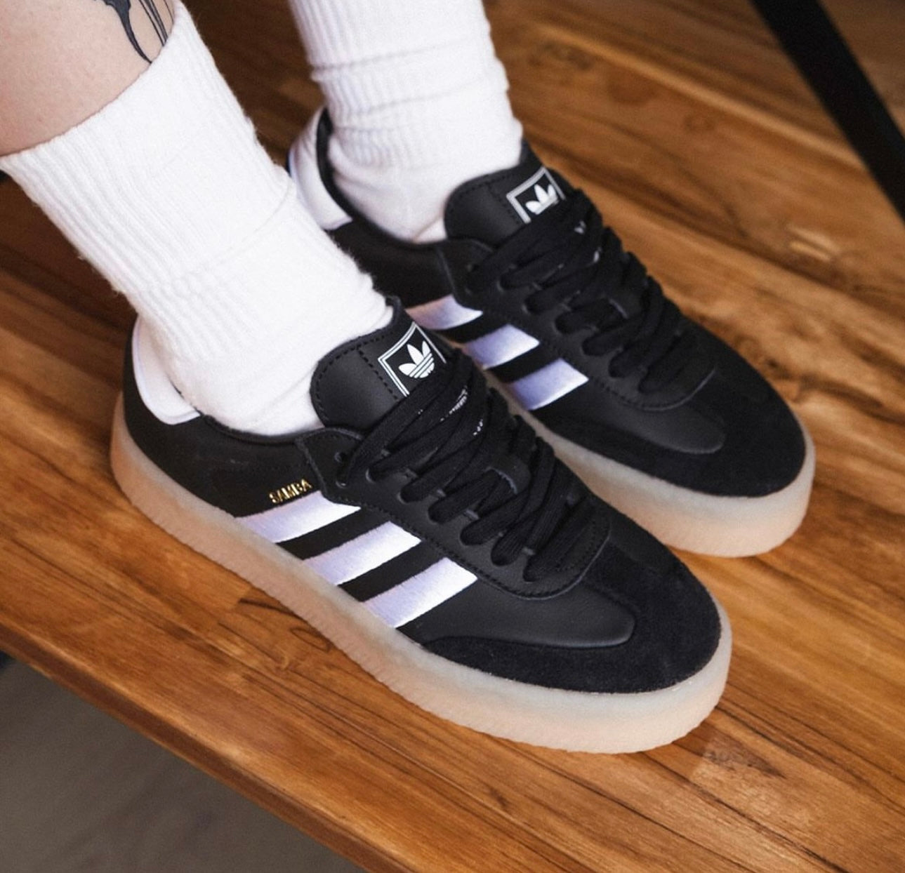 Samba 2.0 Black White Gum