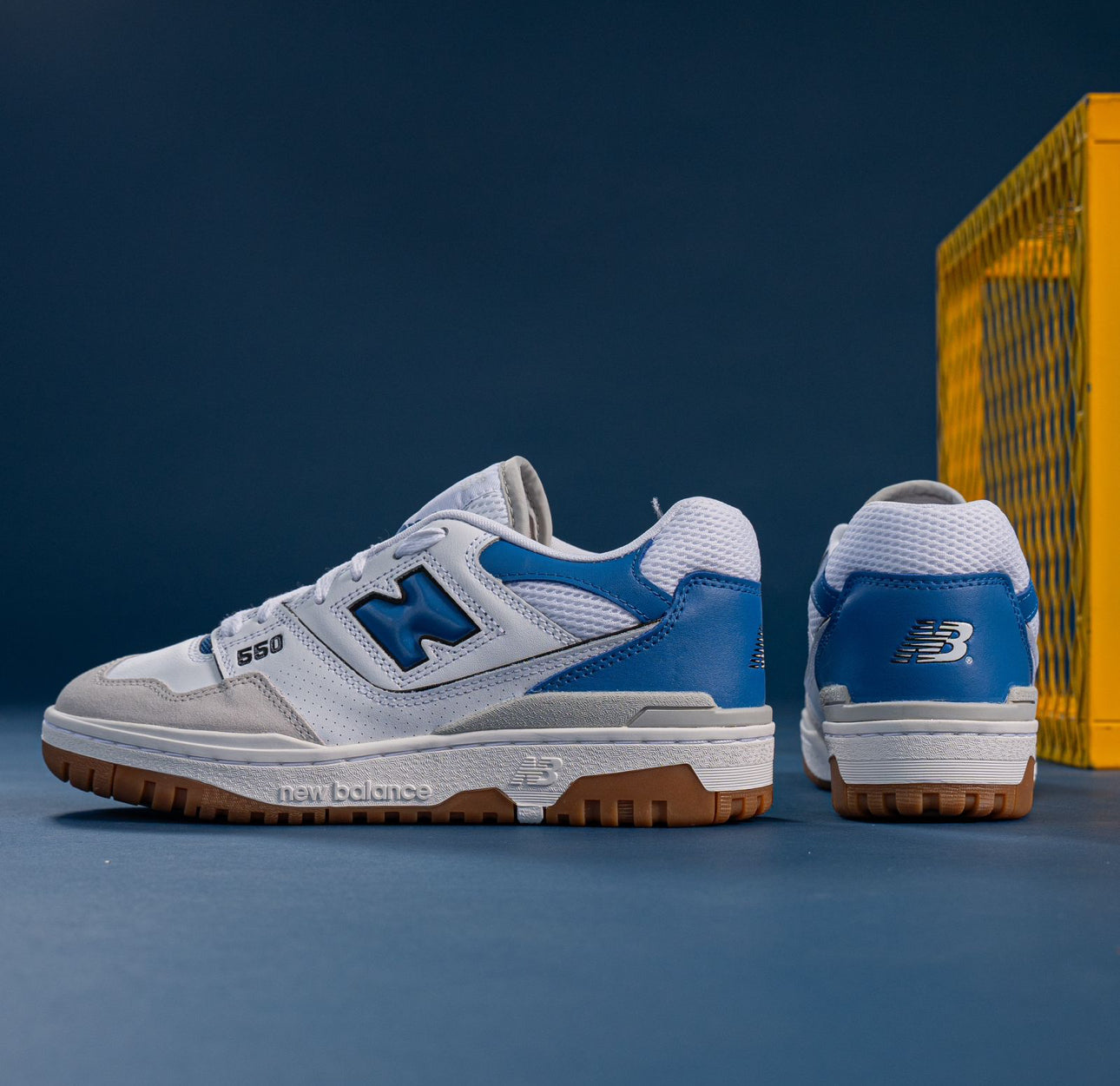 New Balance 550 White Blue Agate