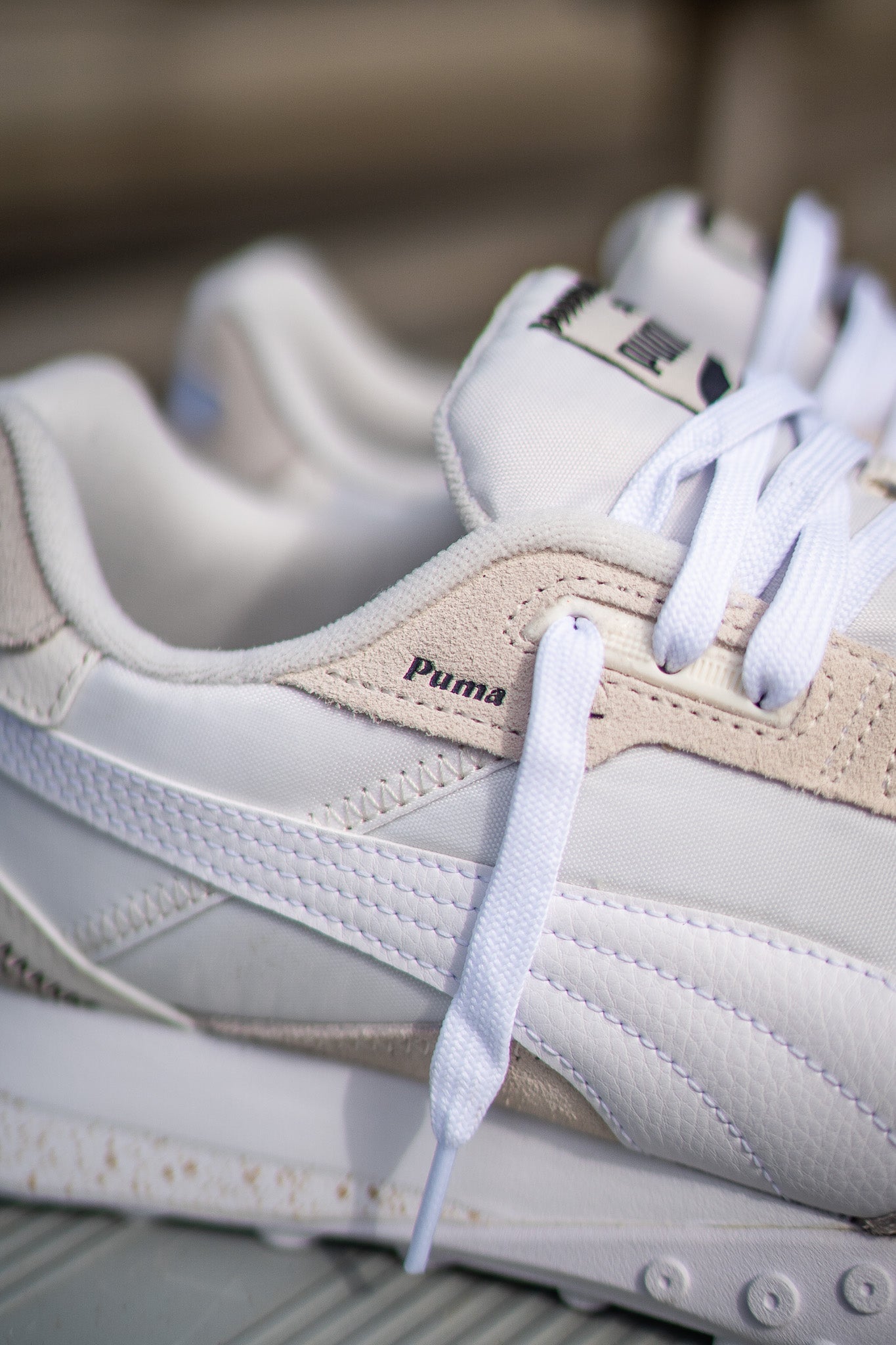 Puma blktop rider “White-Cream”