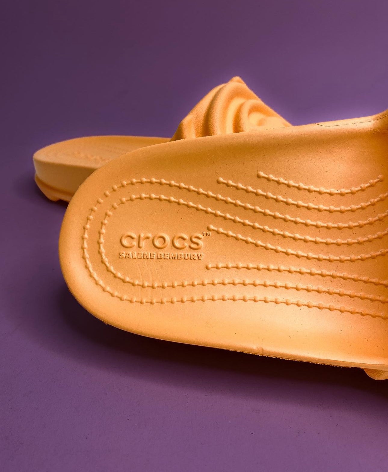 Crocs x Salehe Bembury The Pollex Slide Citrus Milk