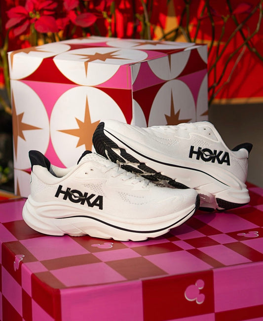 Hoka One One Clifton 10 White Black