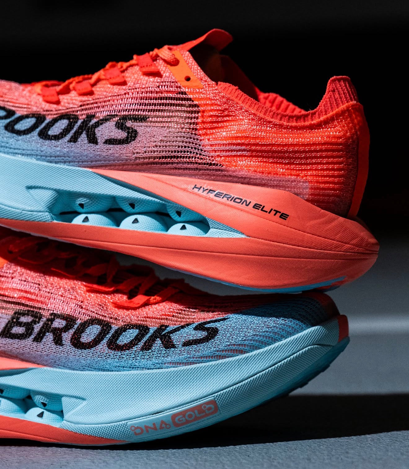 Brooks Hyperion Elite 5 Pink Clay Atomizer Blue