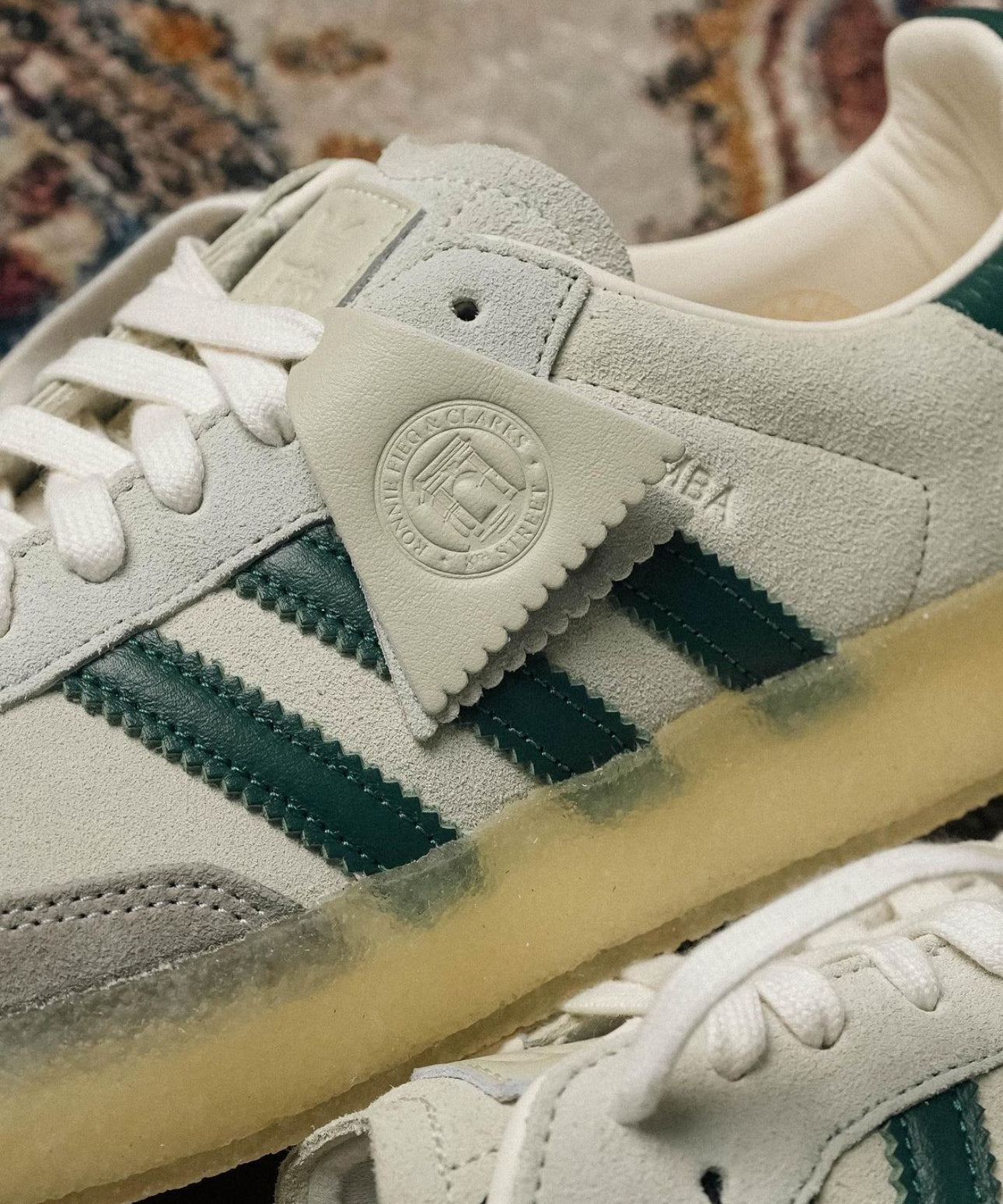 Ronnie Feig x Clark’s Samba “ White Green ”