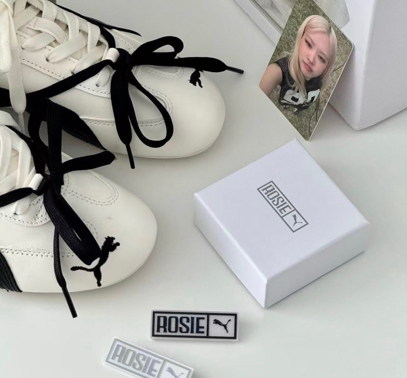 WMNs Speed Cat Leather Rosé White