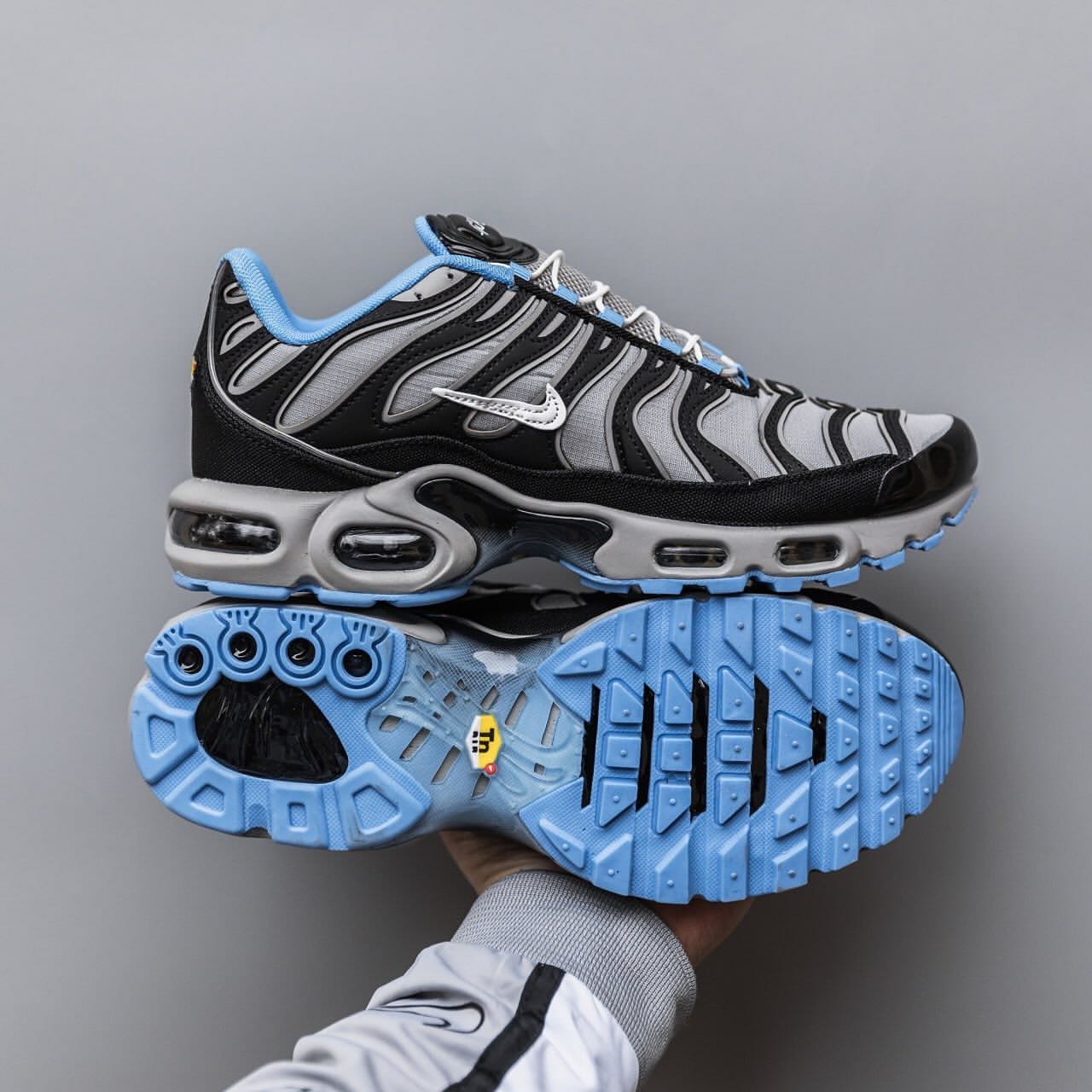 Airmax Plus Black Grey Blue