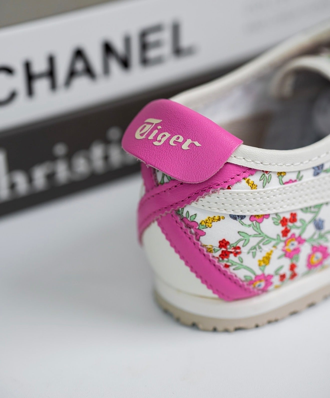 WMNs Mexico 66 Lace Up Cream Pink Floral