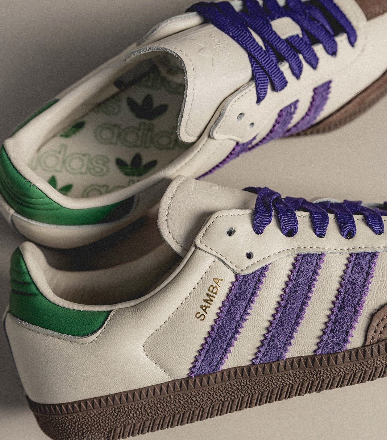 Samba OG Off White Core Purple Green Brown