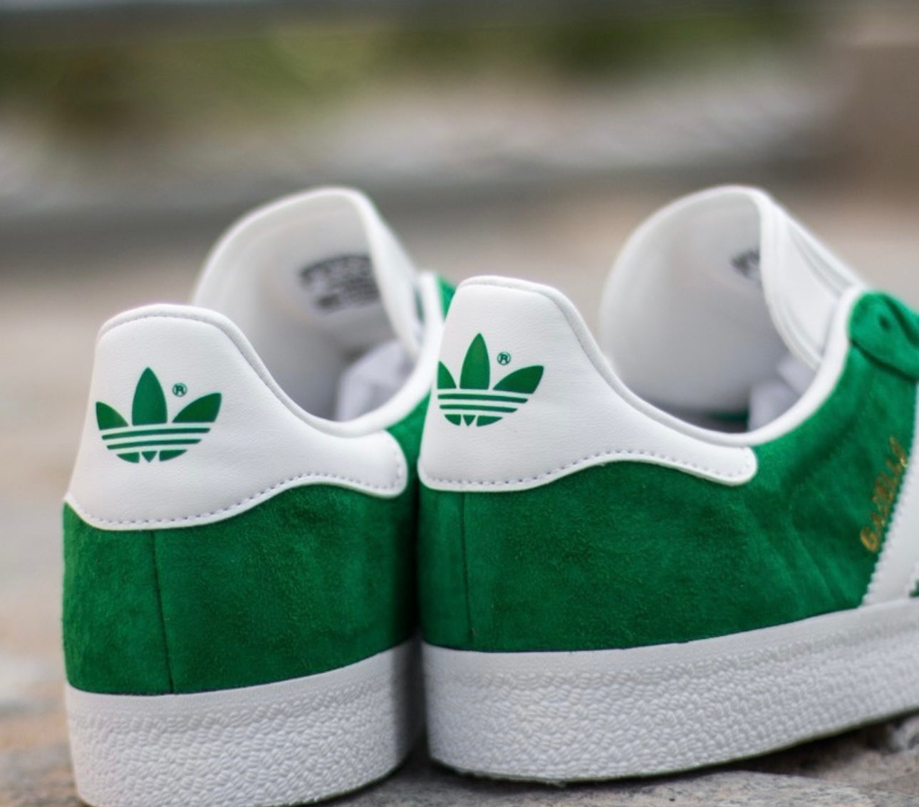 Gazelle Sneaker “ Green/White “