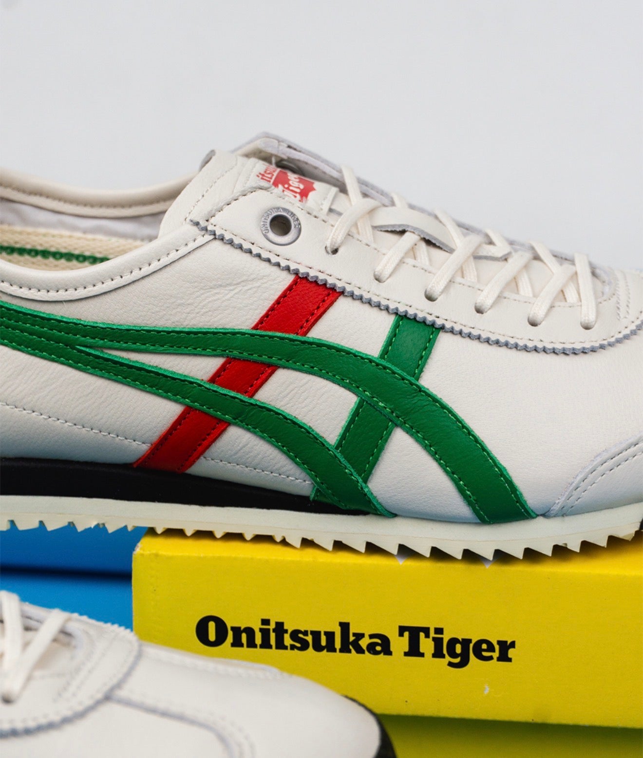 Mexico 66 SD Lace Up Birch Green Red Yellow
