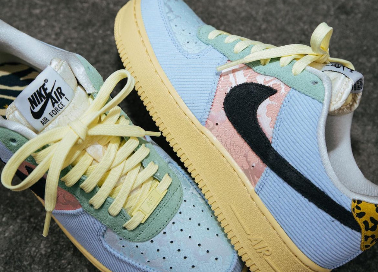 Airforce 1 Low Spring Mix “ Celestine Blue “