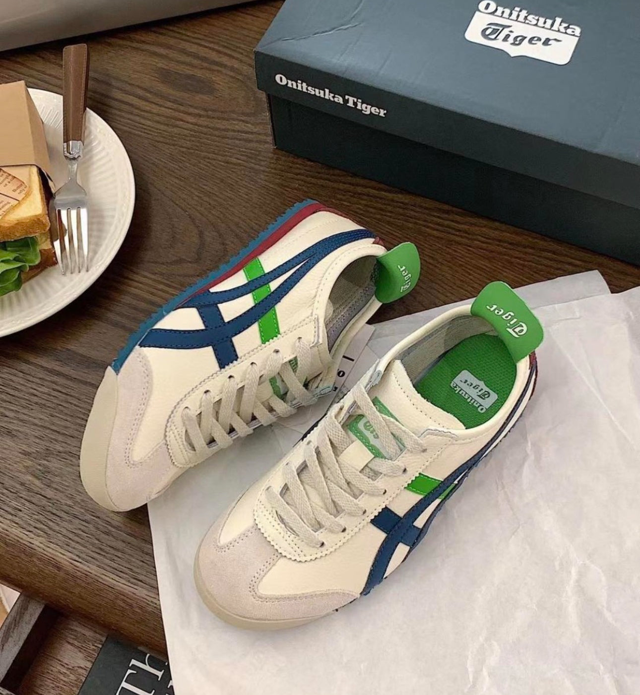 Onitsuka Tiger Mexico 66 - “ Cream Mako Blue ”