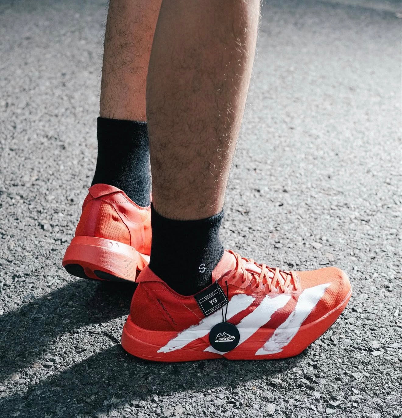 Adizero Adios Pro 4 Y-3 Craft Chilli