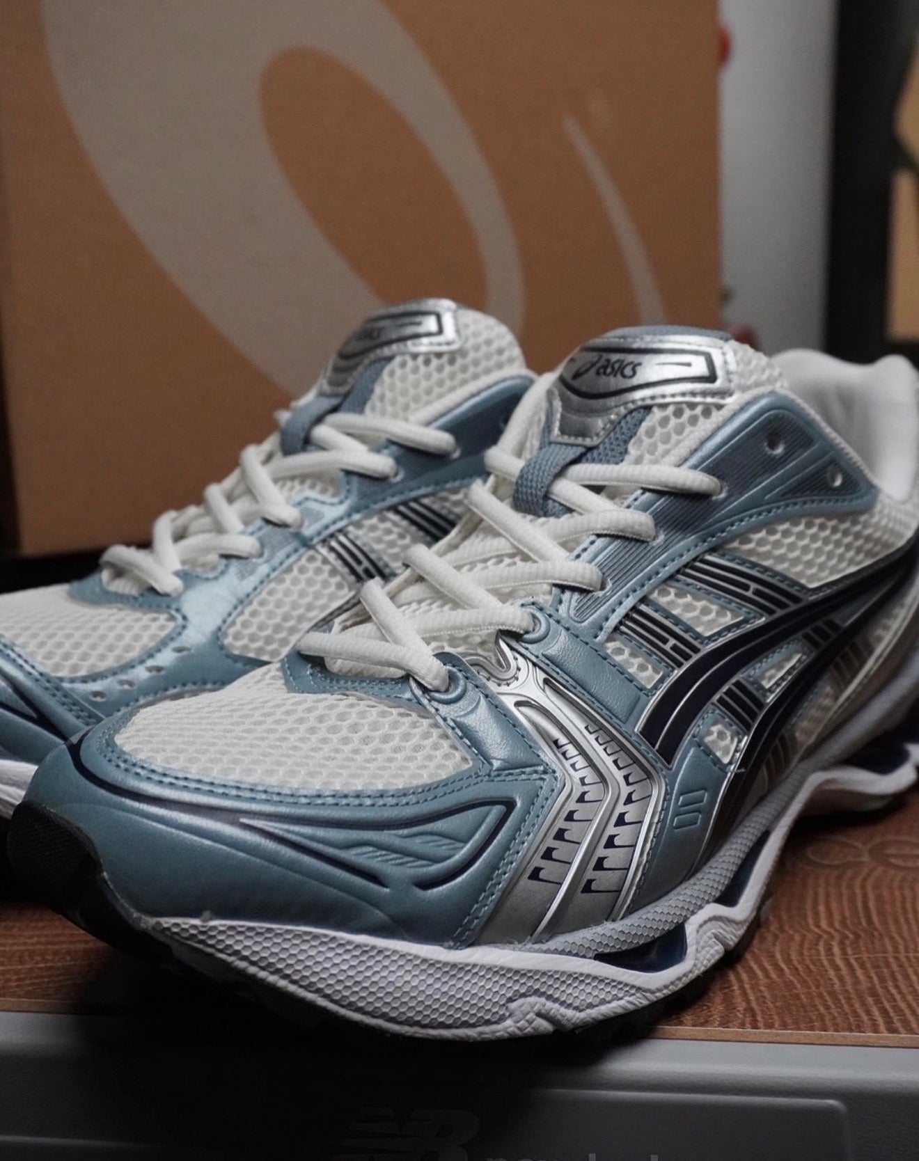 Gel-Kayano 14 White Fjord Grey
