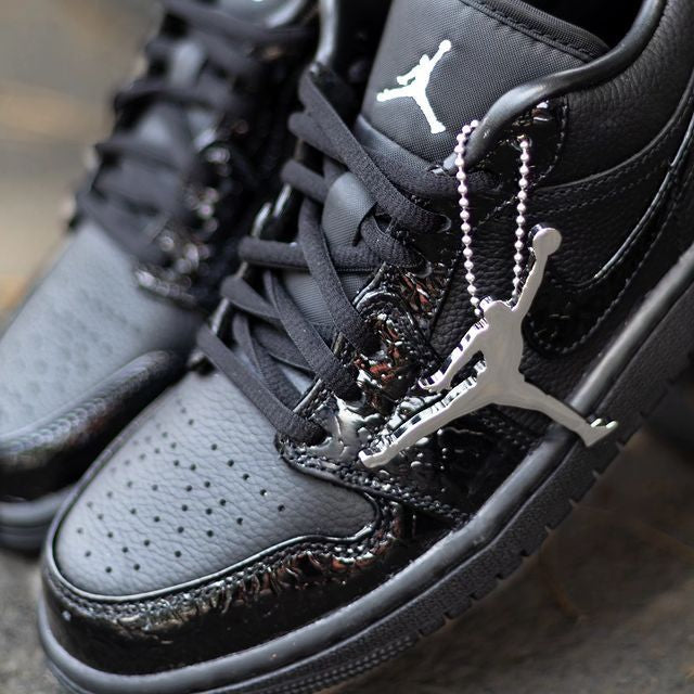 Air Jordan 1 Low Black Croc