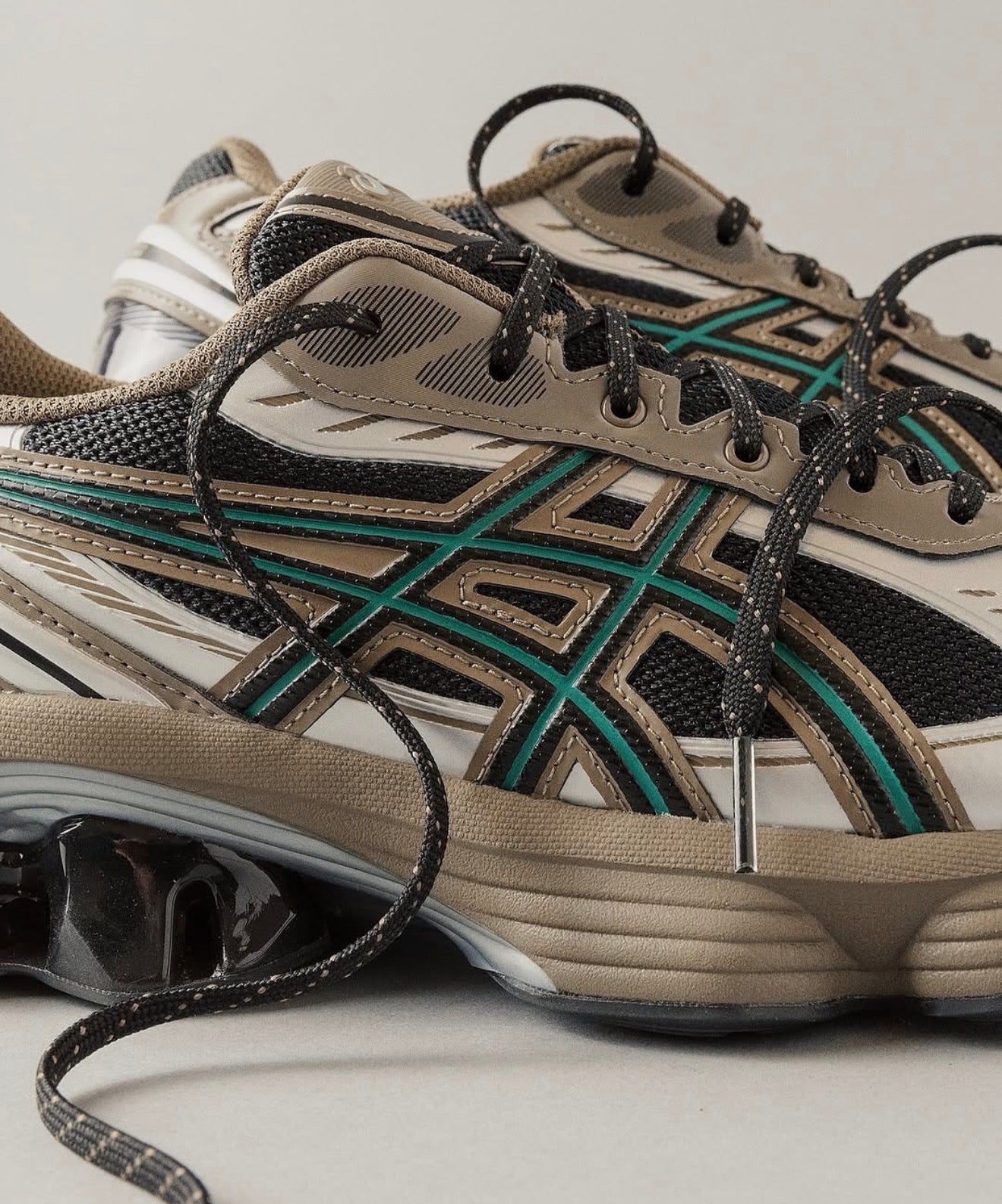 Gel-Kinetic Fluent Trainers Black Dark Taupe