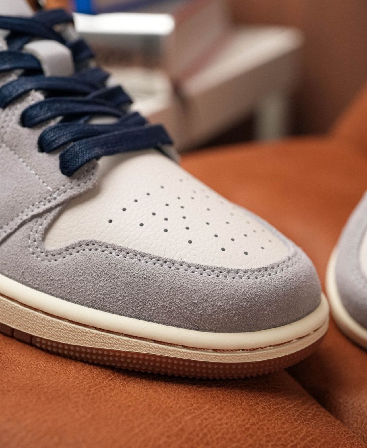 Air Jordan 1 Low “ Repaired Denim Swoosh “