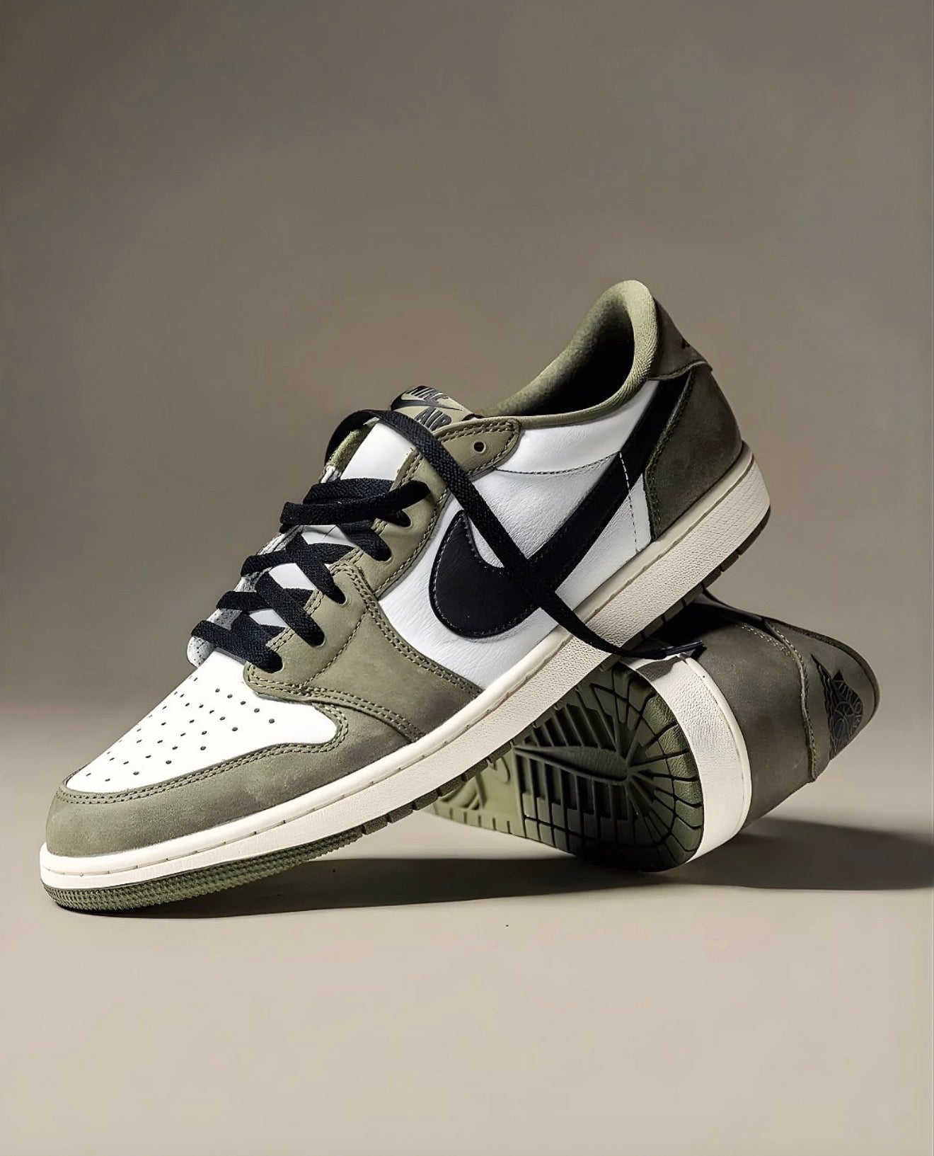 Air Jordan 1 Low Medium Olive