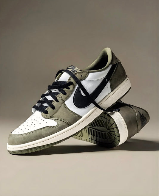 Air Jordan 1 Low Medium Olive