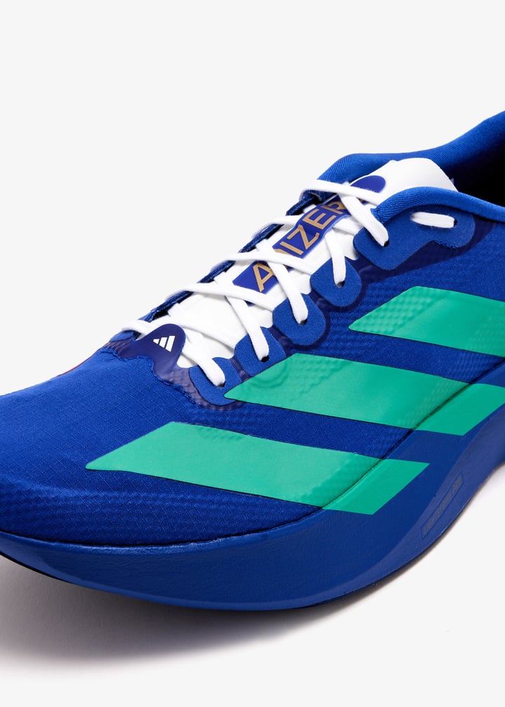 Adizero Evo SL Lucid Blue Court Green Red