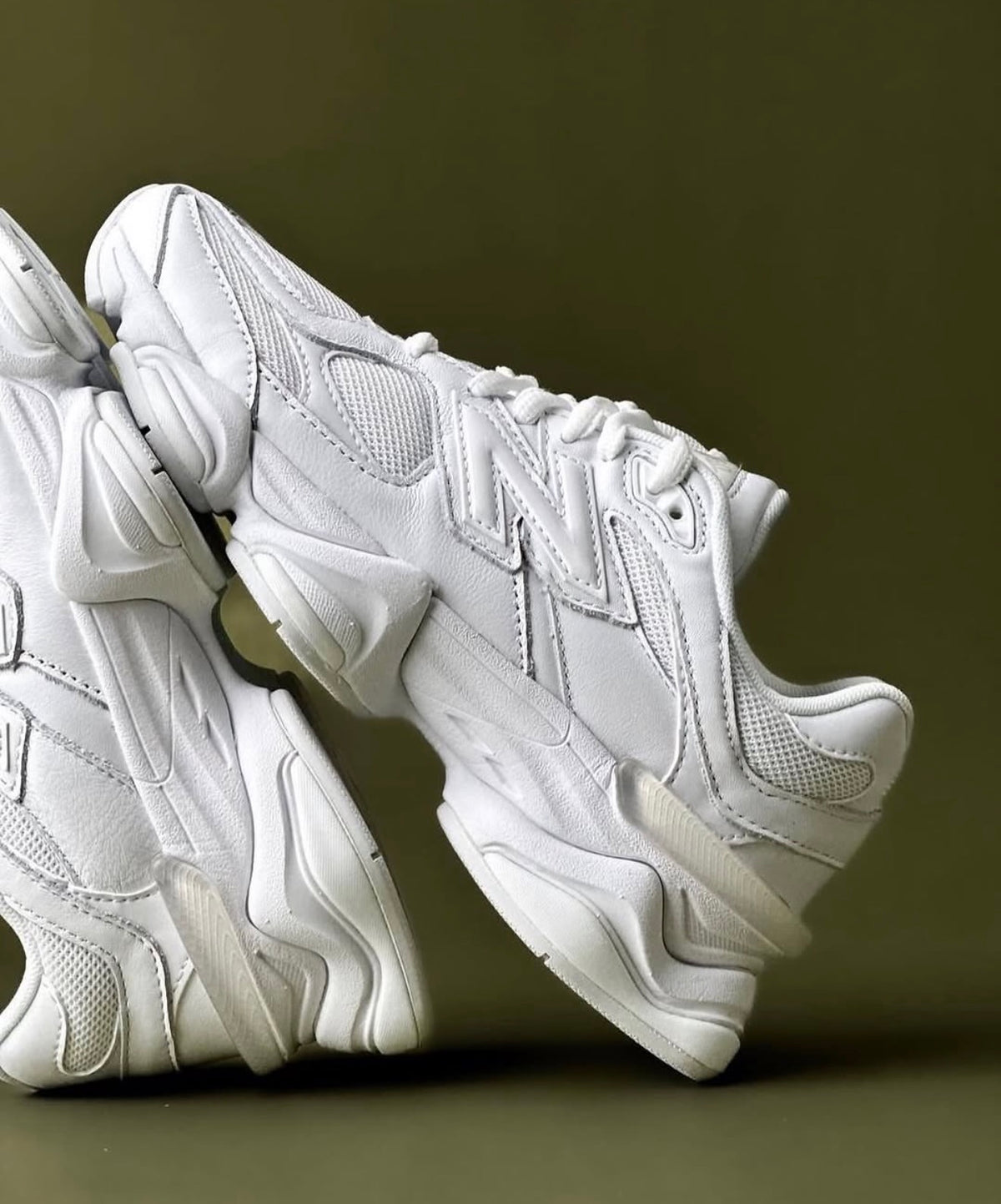 NB Balance 9060 Triple White Leather