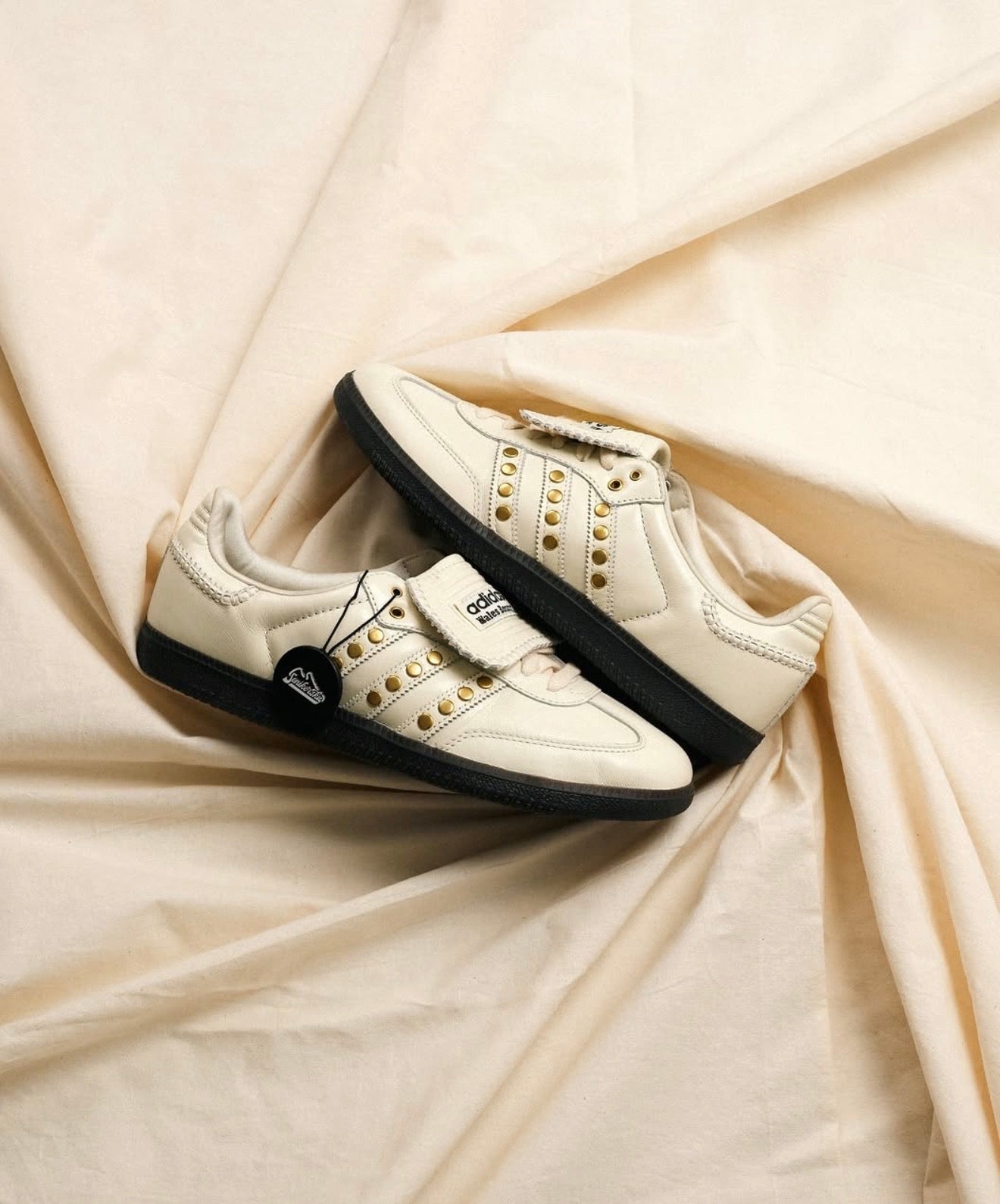 Samba Wales Bonner Studded Pack Cream White