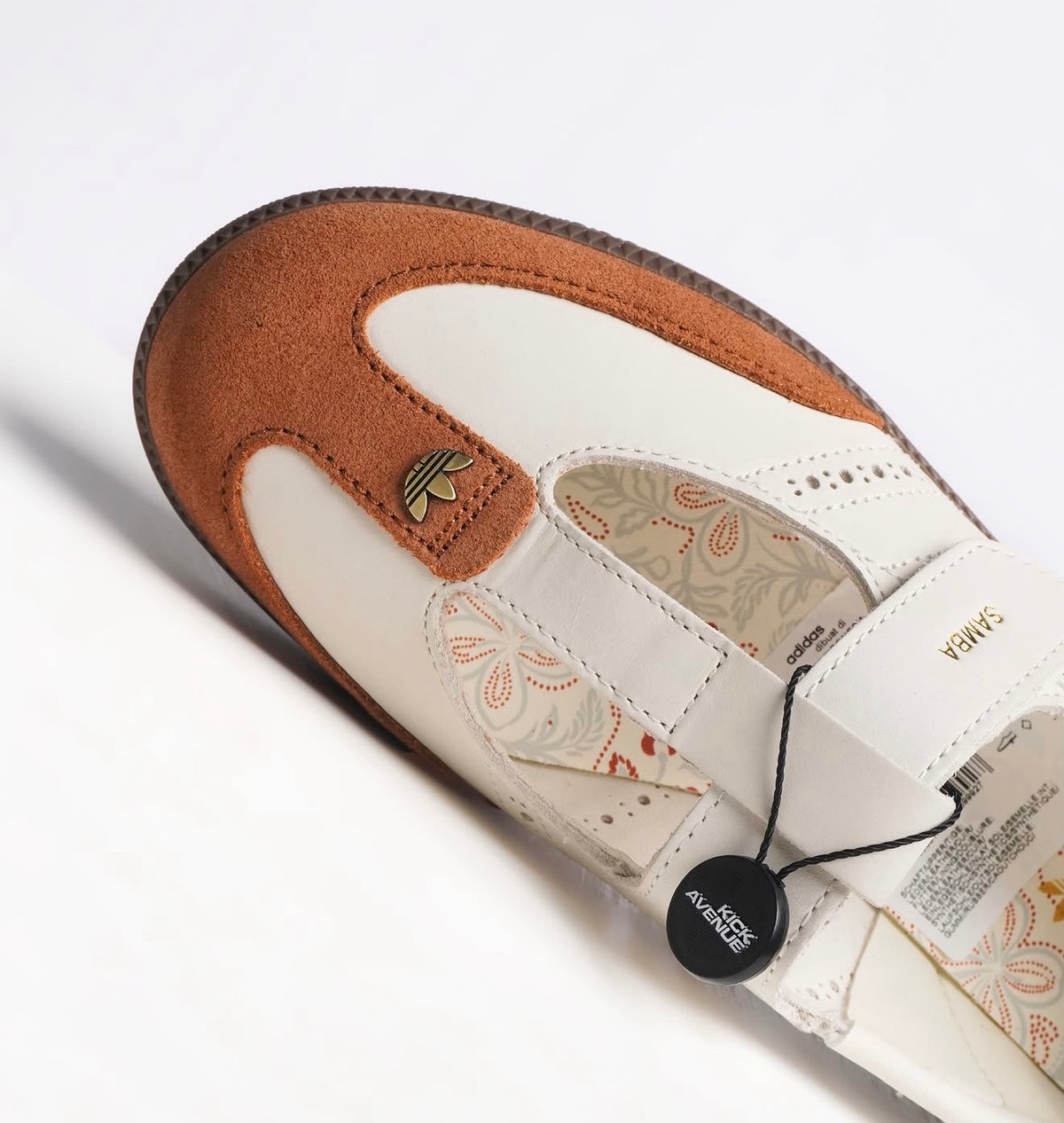WMNs Samba Jane Summer Glow White Brown