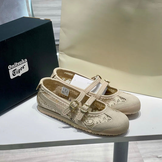 WMNs Mexico 66 TGRS Jacquard Mesh Beige