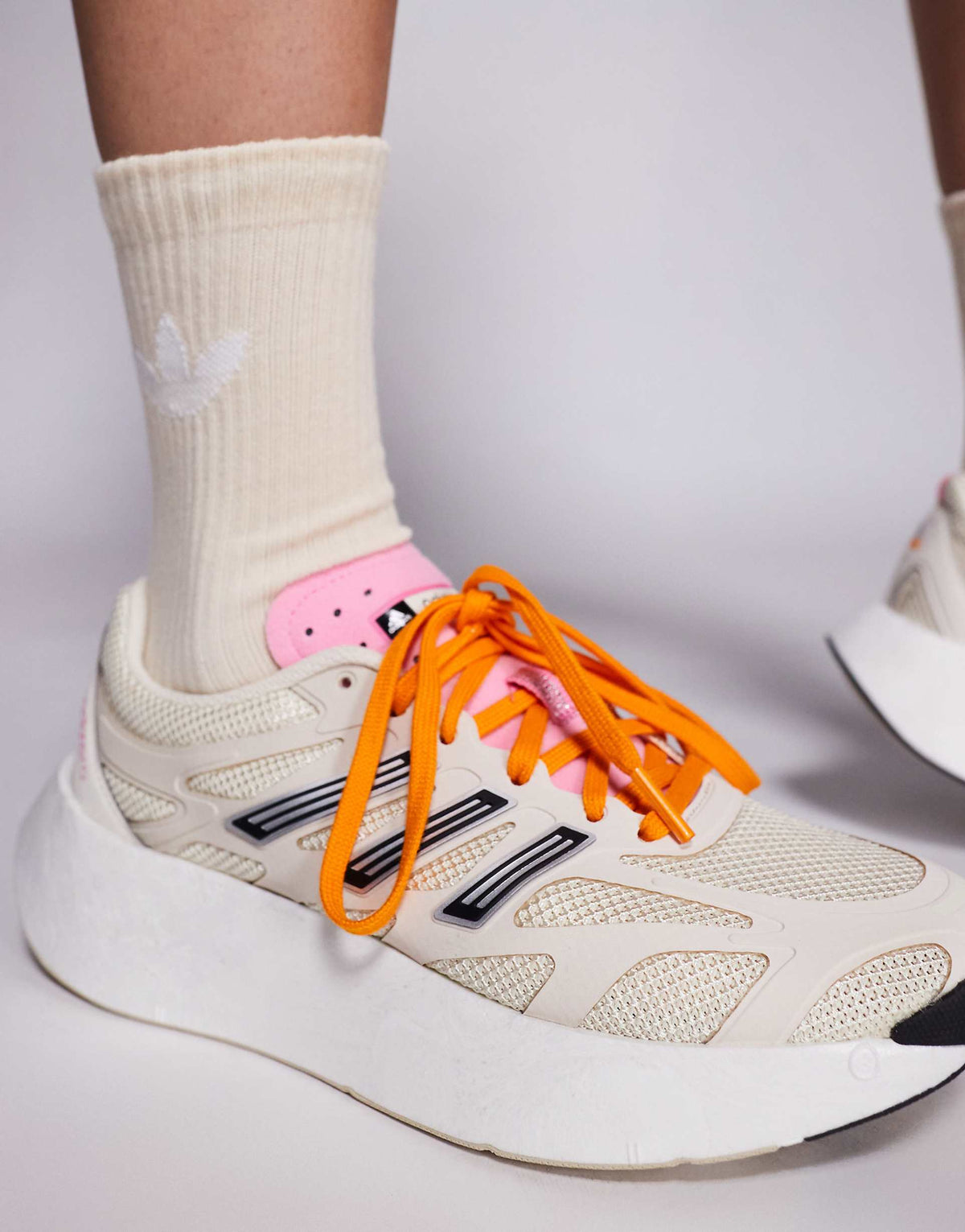 WMNs Adizero Aruku White Silver Bliss Pink