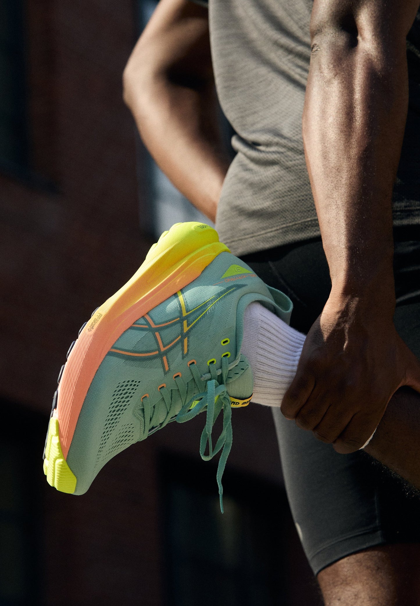 Gel-Kayano 31 Paris Light Celadon Safety Yellow