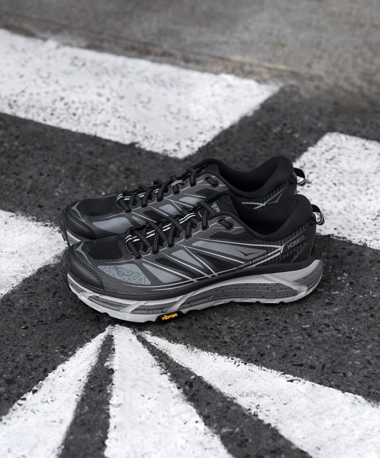 Hoka One One Mafate Speed 2 Black Castlerock