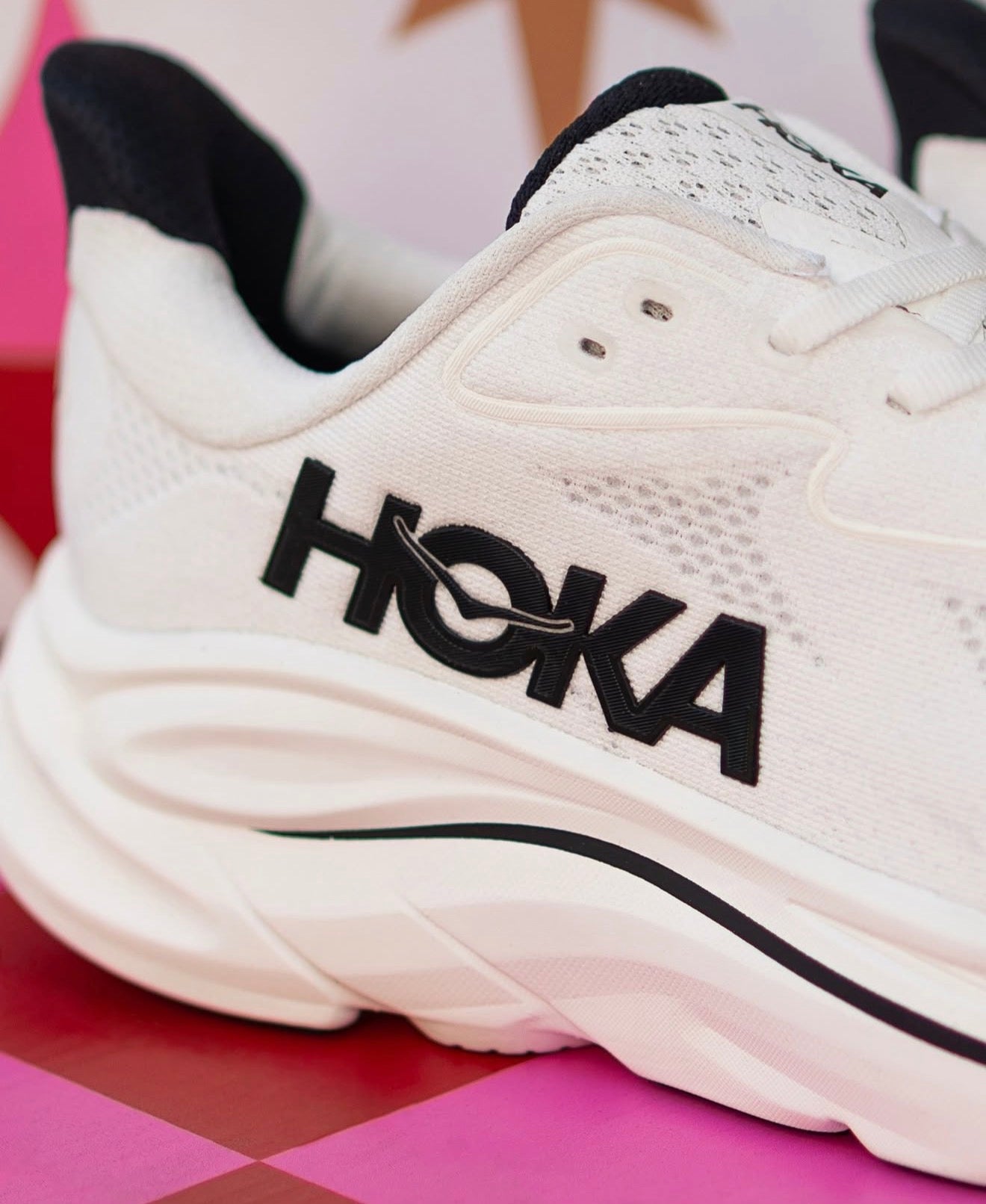 Hoka One One Clifton 10 White Black