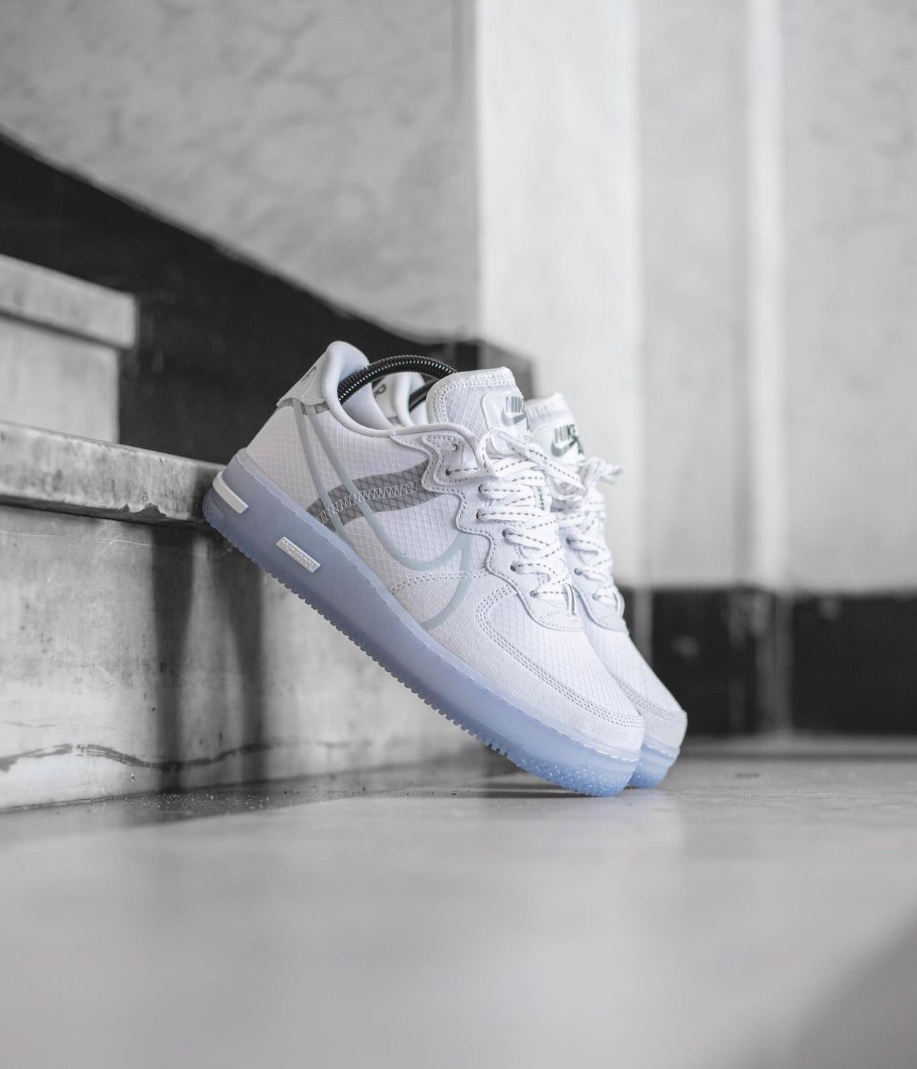 Airforce 1 React “ White Ice “