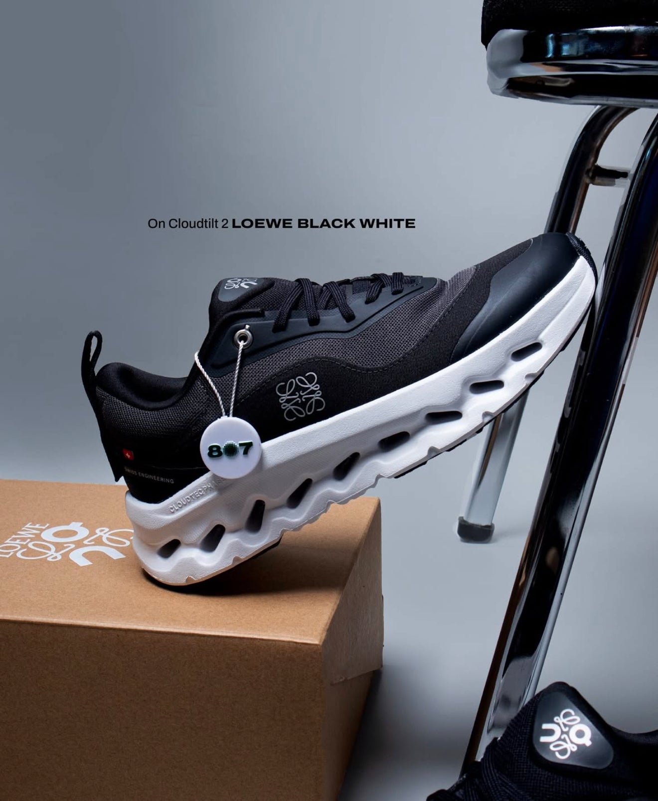 Loewe x OnCloudTilt Black White