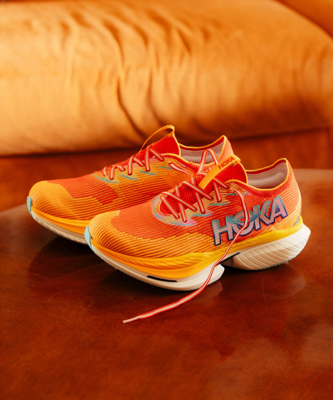 Hoka One One Cielo X1 Cerise Solar Flare