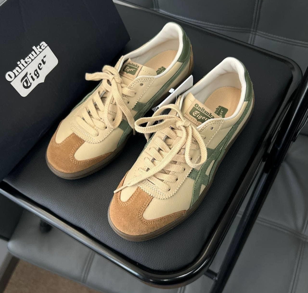 WMNs Tokuten Lace Up Brown/Green