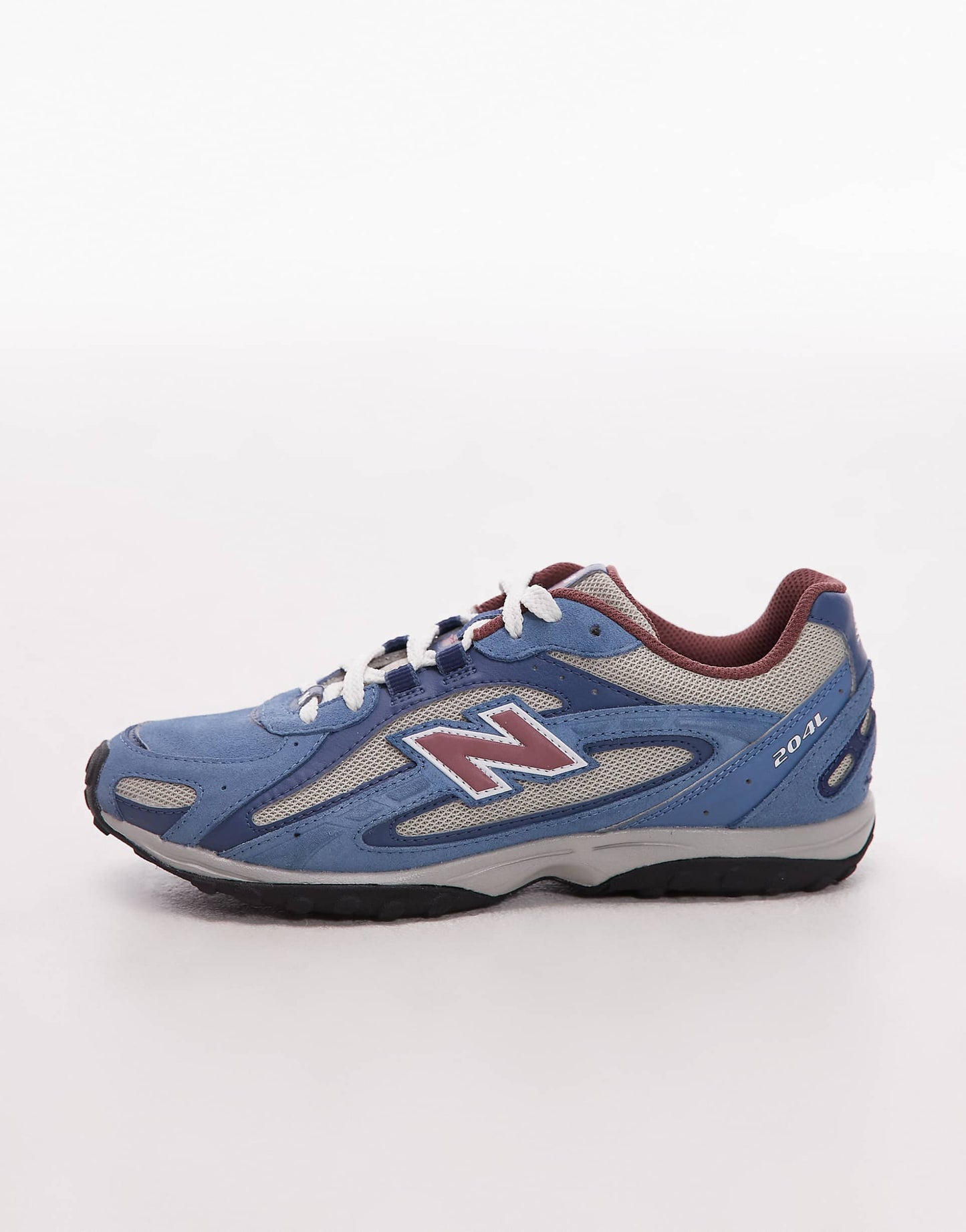 NB Balance 204L Shoreline Blue Burgundy