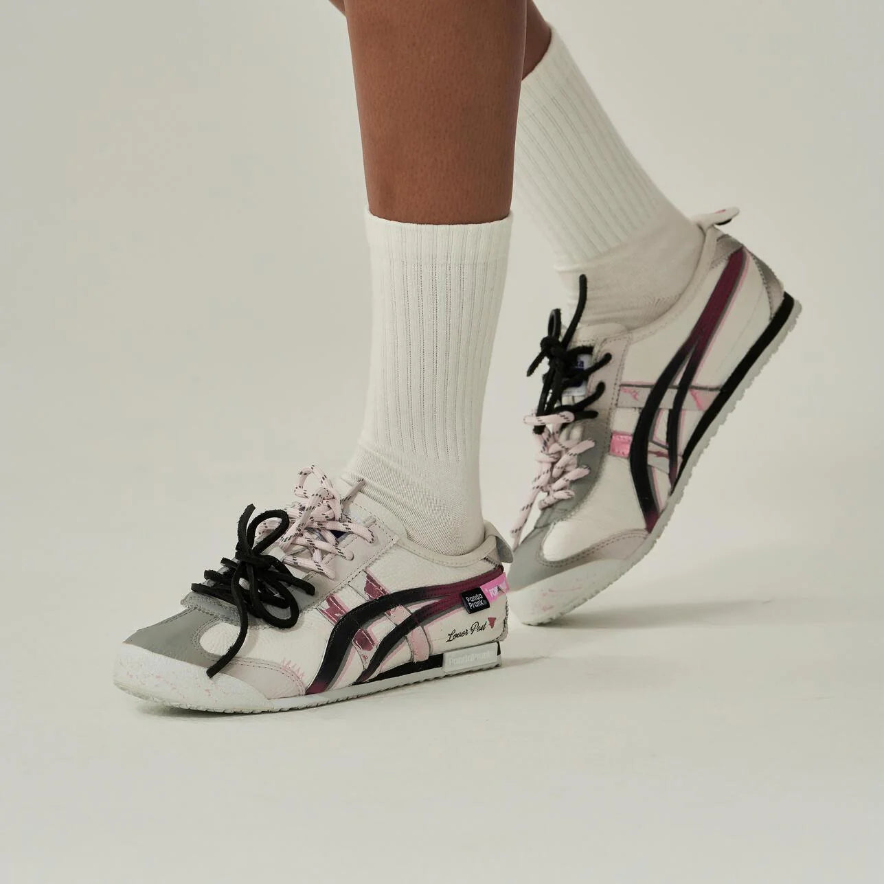 WMNs Mexico 66 Laceup x Panda Prank Pure Love ( Custom )