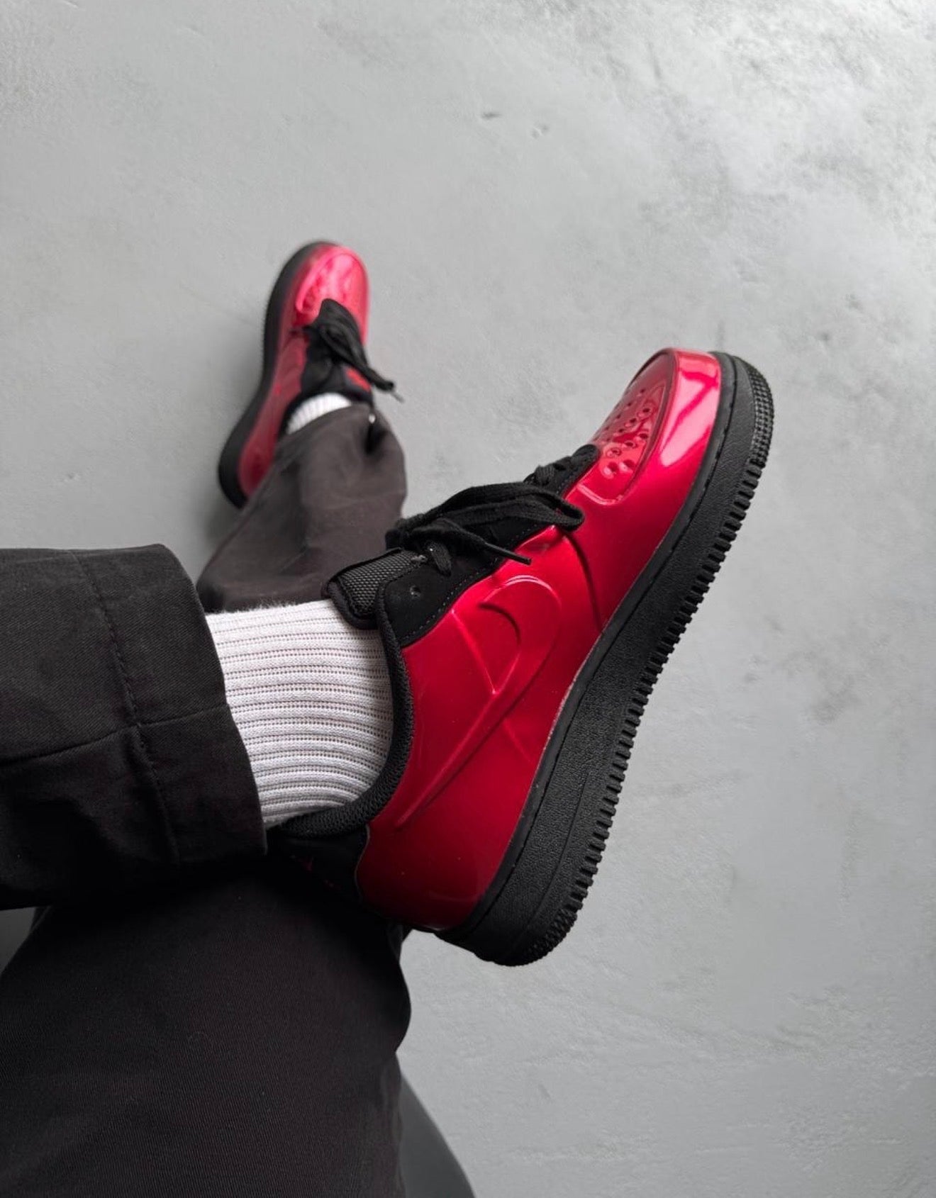Airforce 1 Foamposite Pro Cup Gym Red Black