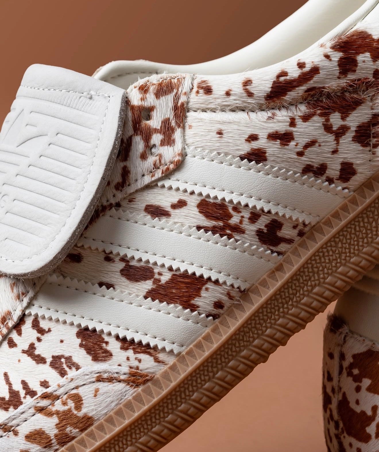 Samba LT Cow Print Brown White