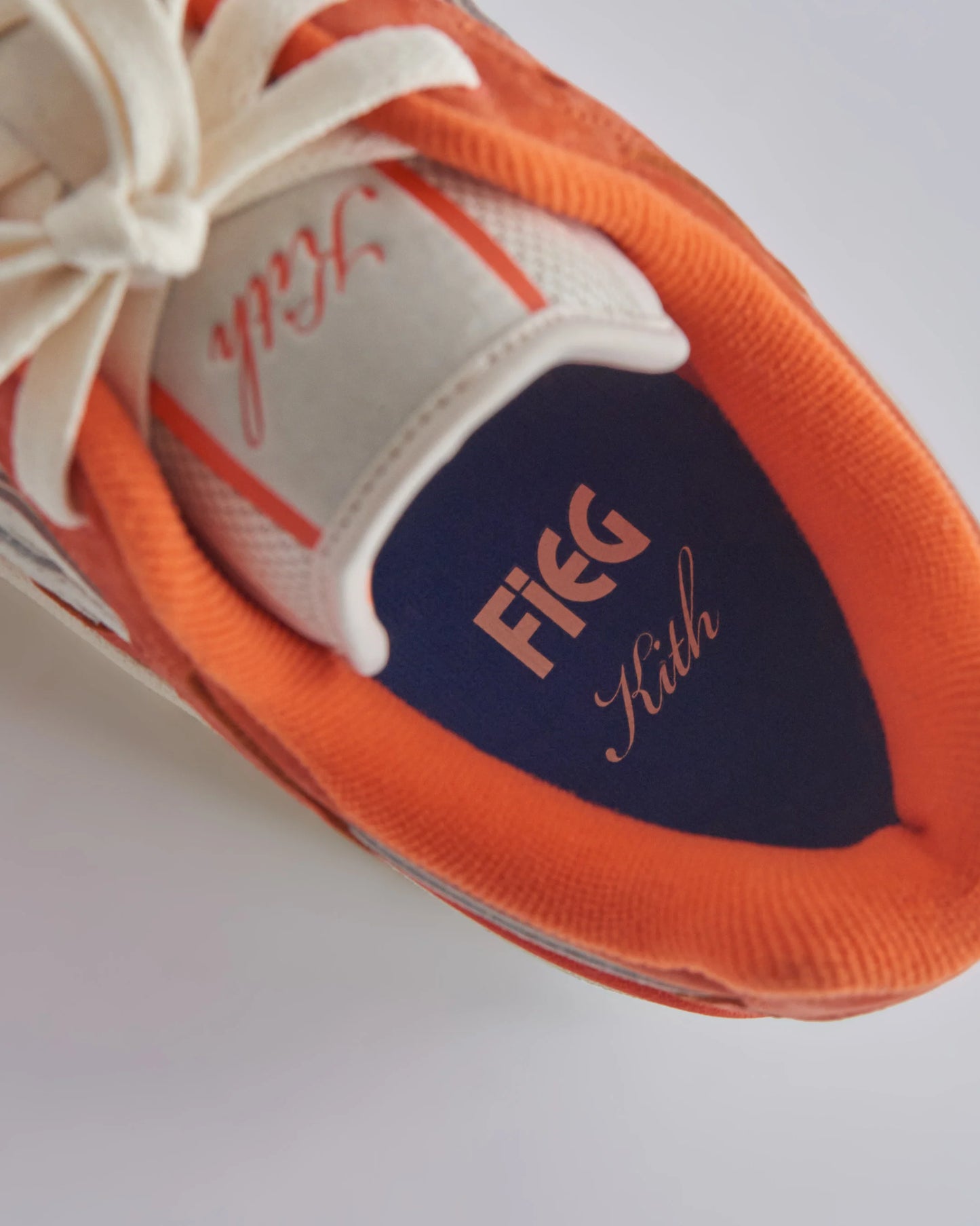 Ronnie Feig kith x Asics EX89 “ Orange/White “