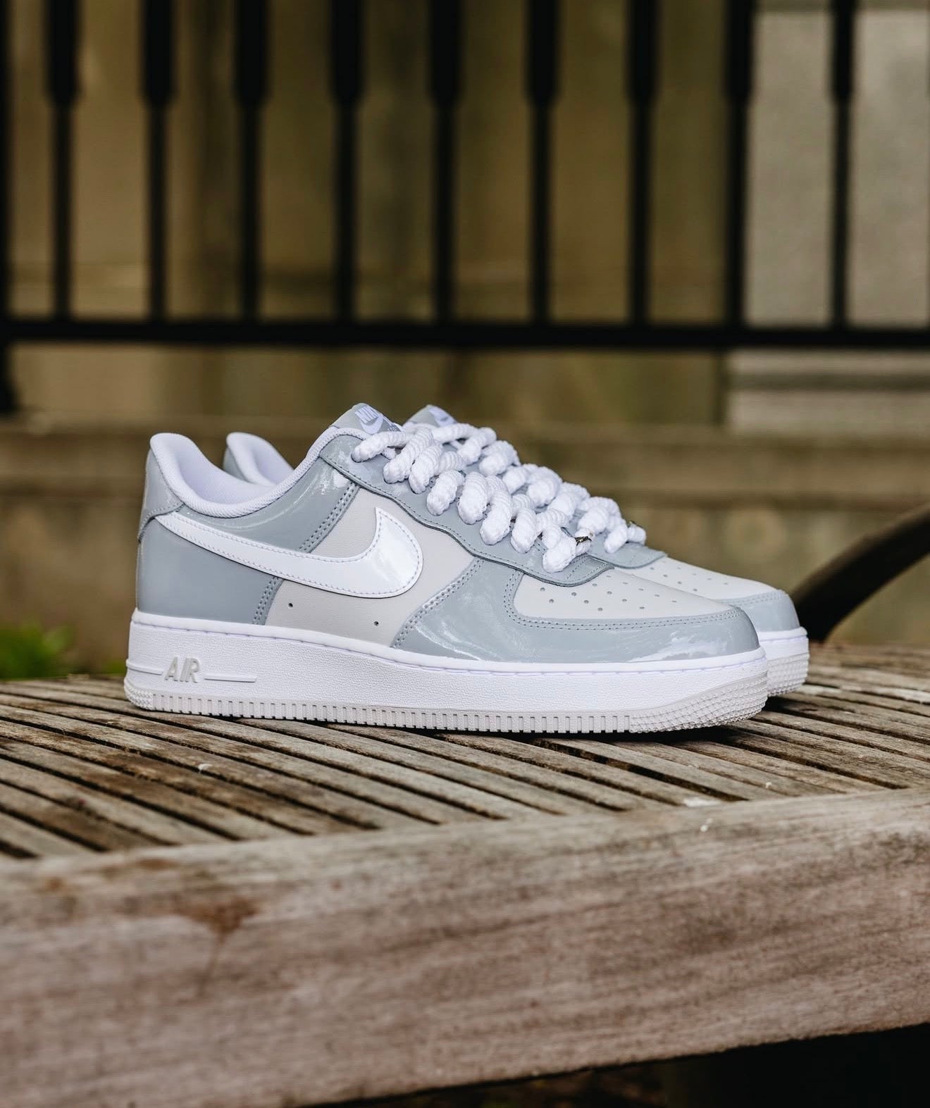 Airforce 1 Low '07 LV8 Wolf Grey Vast Grey White