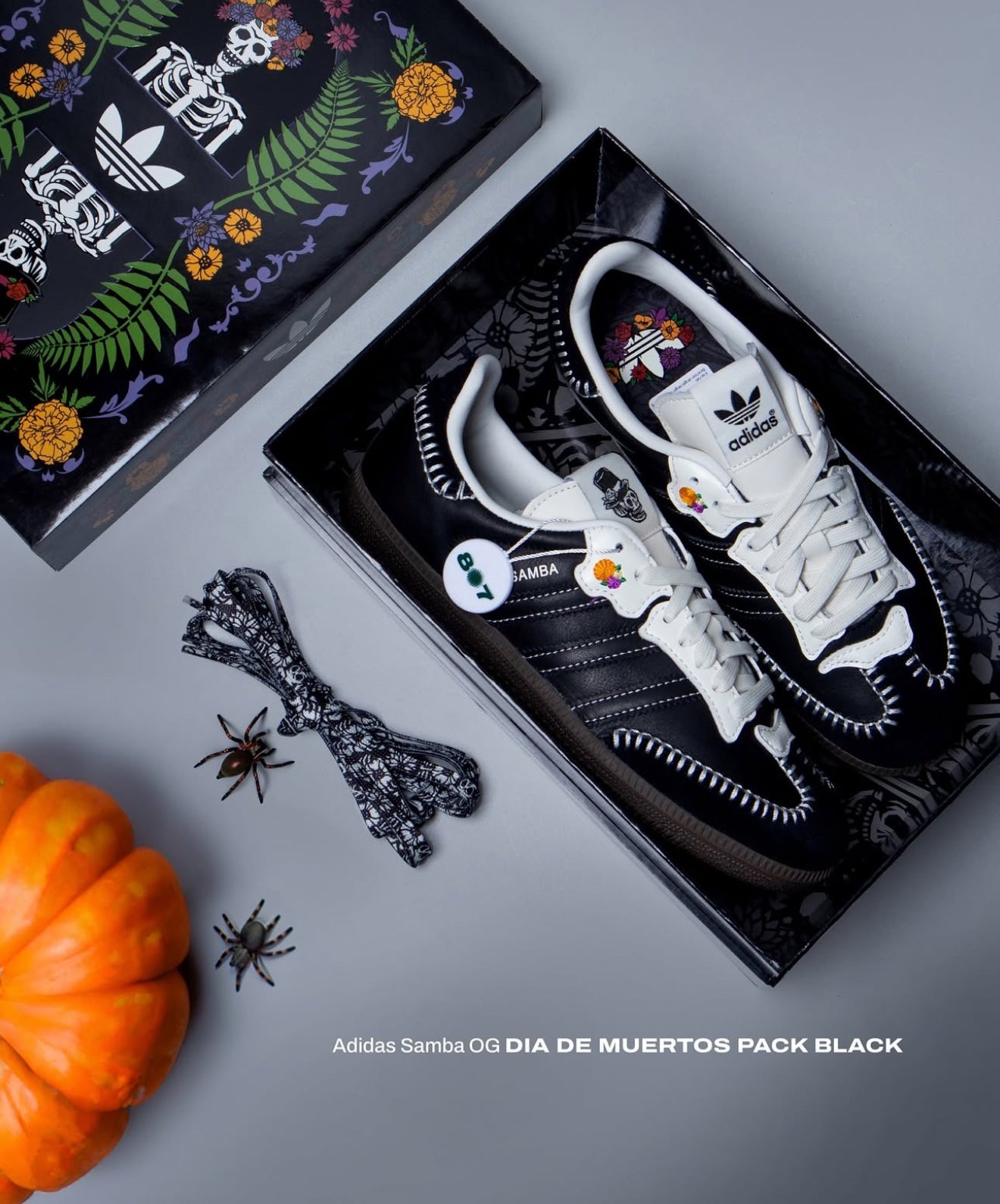 Samba OG Día de Muertos Pack Black