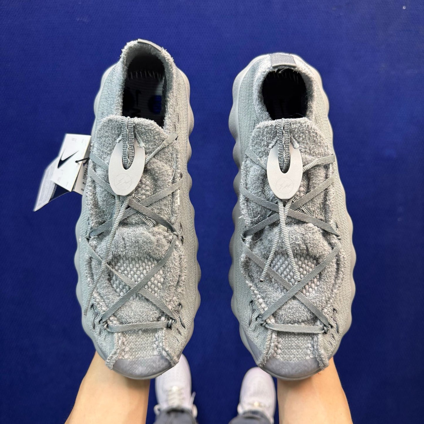 Mind 002 Flyknit Fragment Particle Grey