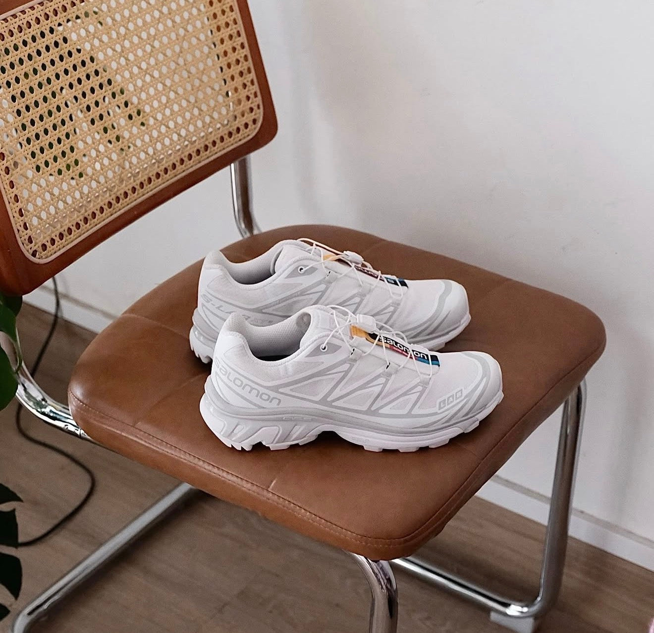 Salomon XT-6 White Lunar Rock