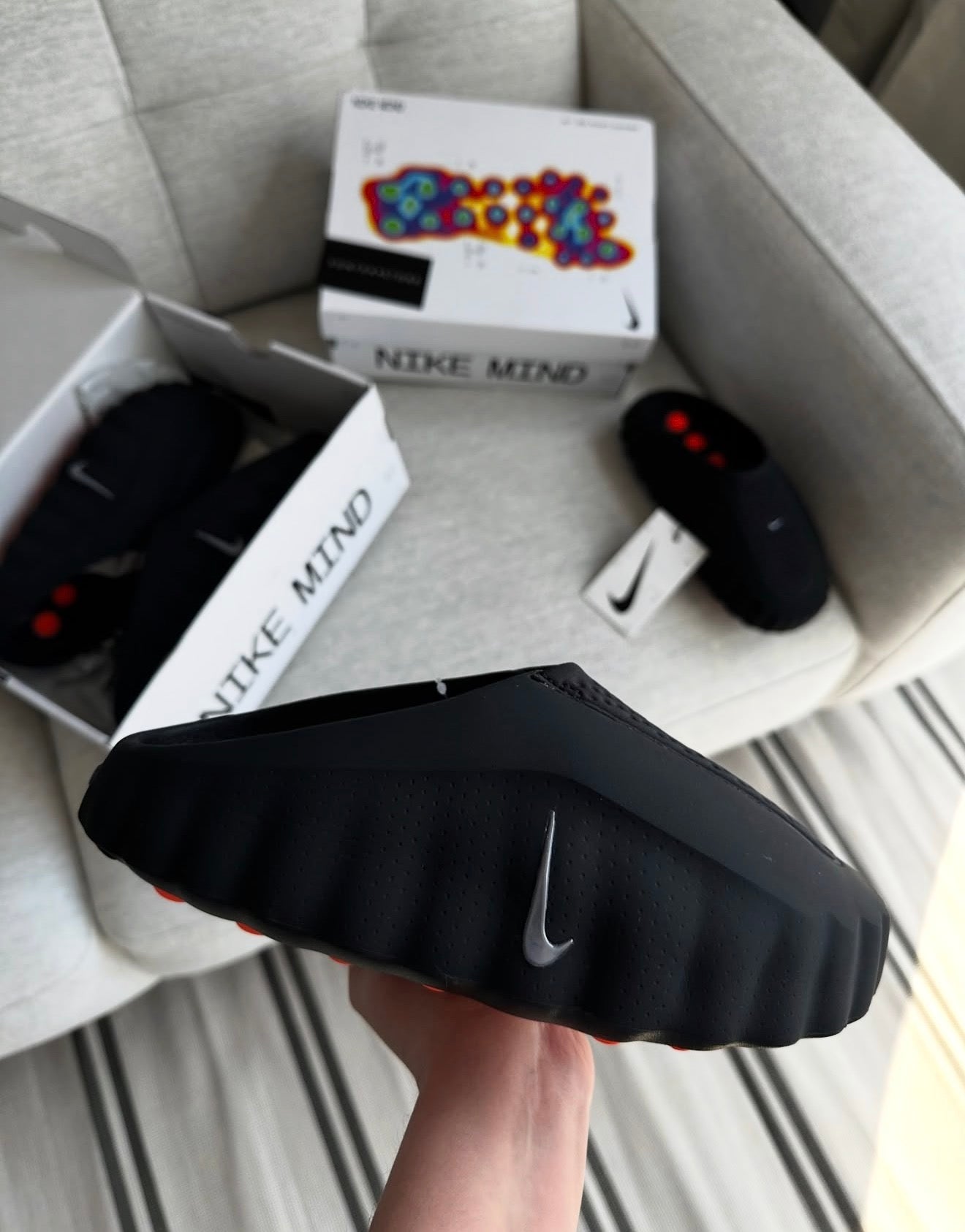Mind 001 Slide Black Chrome