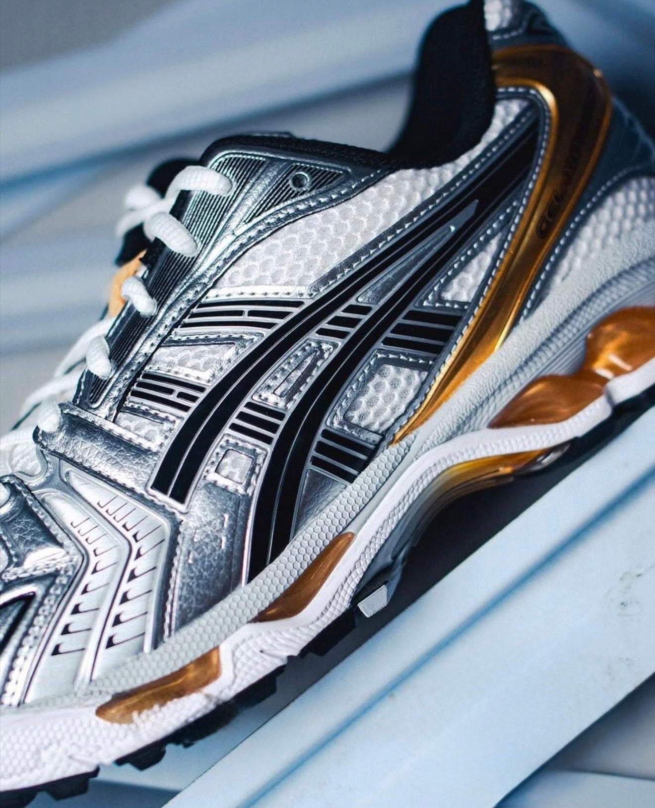 Gel Kayano 14 White Pure Gold